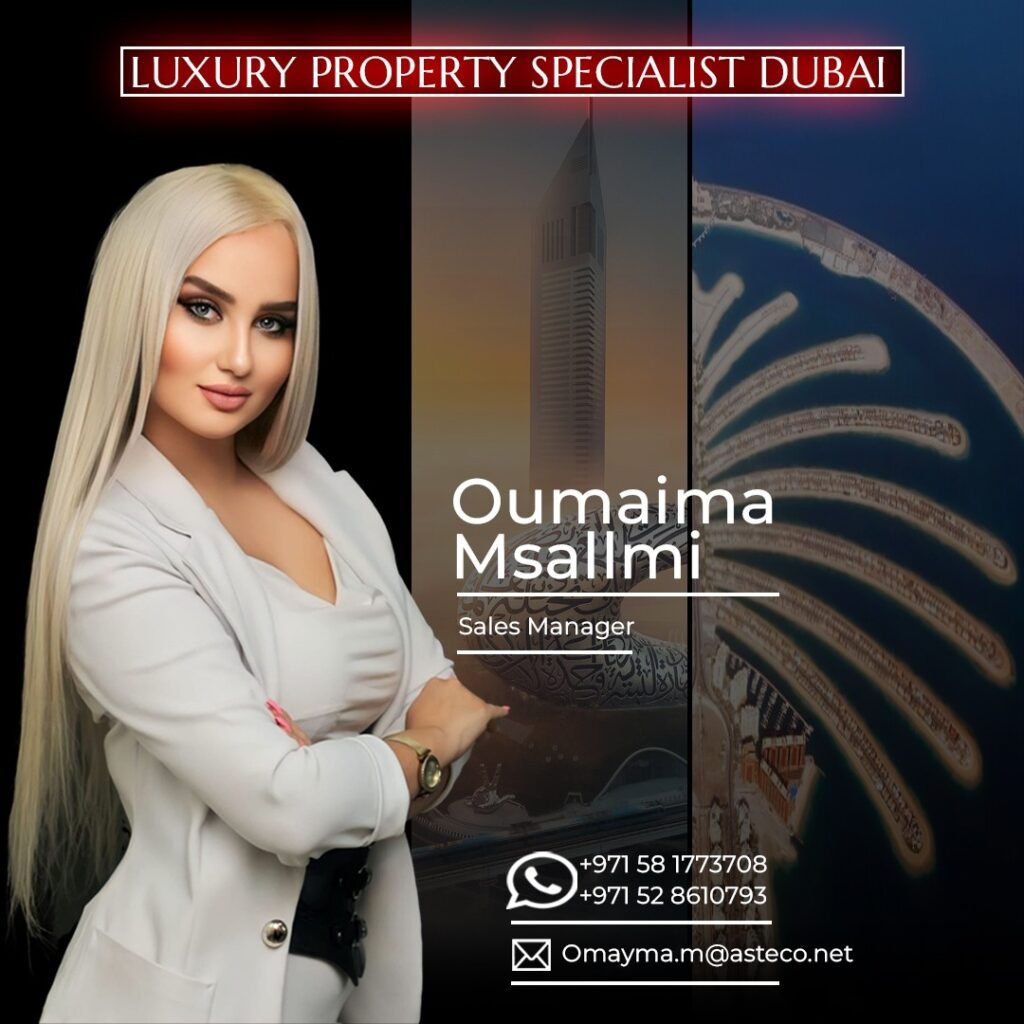 Dubai’s top rated real estate Agent Oumaima Mssalmi shares her secrets to success