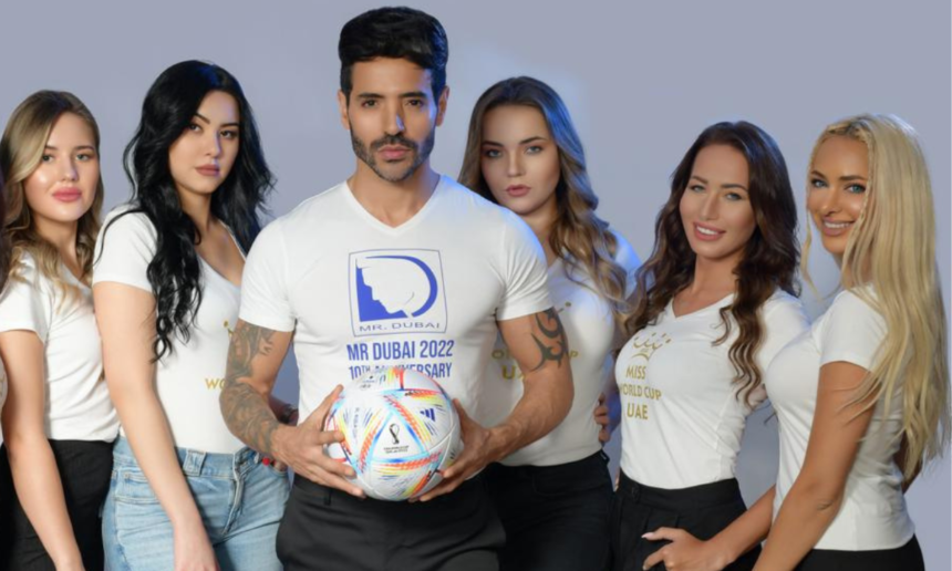 9 Contestants Vying for Miss World Cup UAE Organised by Yasser Elnaggar