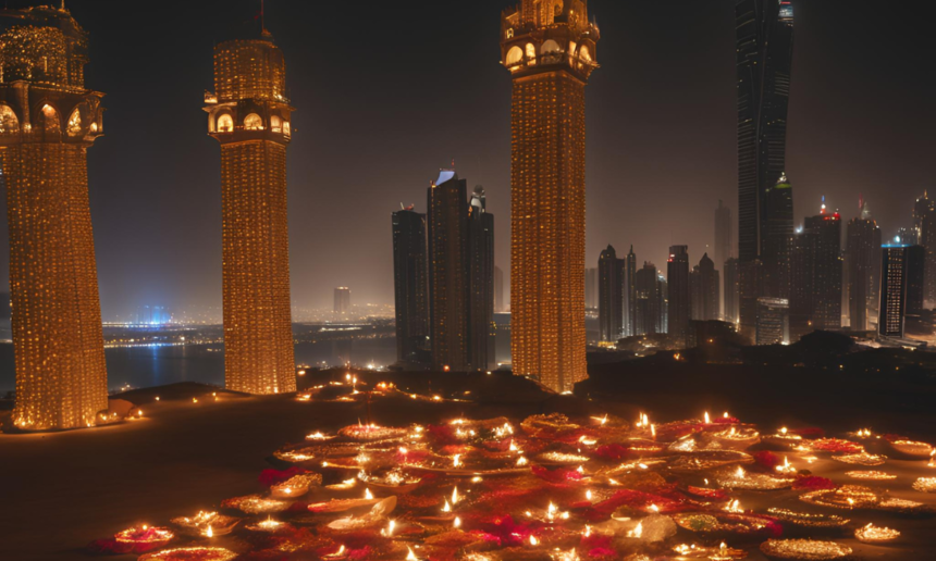 Diwali Celebrations in Dubai: Global Village Hosts Festivities with Fireworks and Bollywood Performances