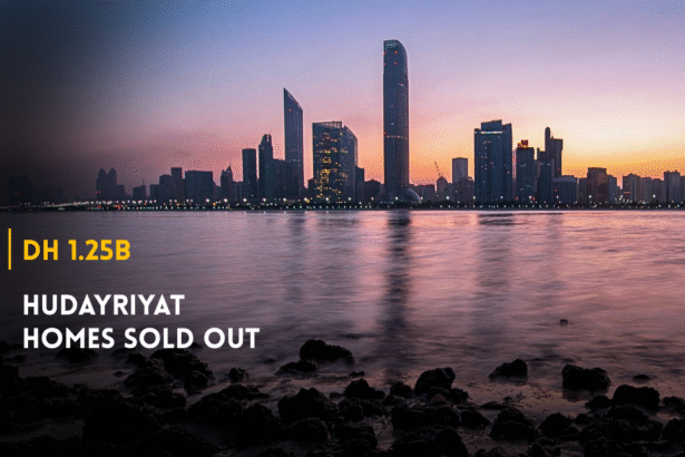 Hudayriyat Island waterfront homes in Abu Dhabi.