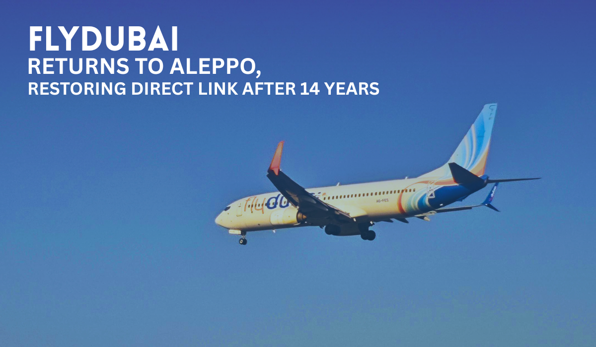 Flydubai resumes Aleppo flights
