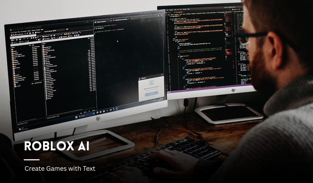 Game developer coding for AI creation