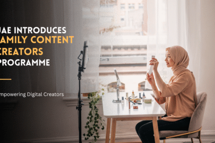UAE female digital content creator.