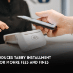 Customer making a digital payment for MoHRE fees and fines through Tabby in UAE.