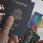 US passport representing US Embassy consular appointments in UAE.