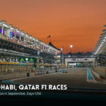 Yas Marina Circuit in Abu Dhabi ahead of the Formula 1 Grand Prix.