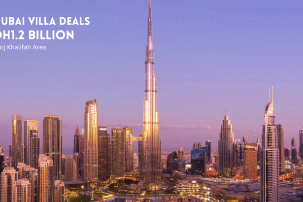 Dubai luxury villas near Burj Khalifa record Dh1.2 billion in deals.