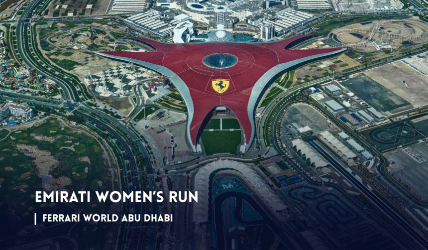Ferrari World Abu Dhabi for Emirati Women's Run