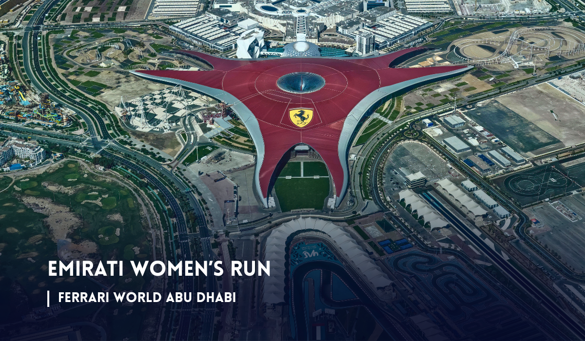 Ferrari World Abu Dhabi for Emirati Women's Run