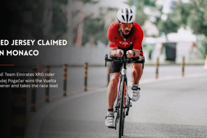Tadej Pogačar wins Vuelta a Espana opening time trial in Monaco and claims red jersey