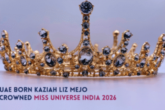 Kazakh Liz Mejo crowned Miss Universe India 2026