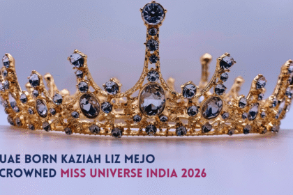 Kazakh Liz Mejo crowned Miss Universe India 2026