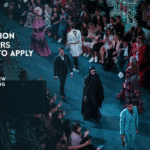 Fashion designers showcasing collections on a runway in Dubai.