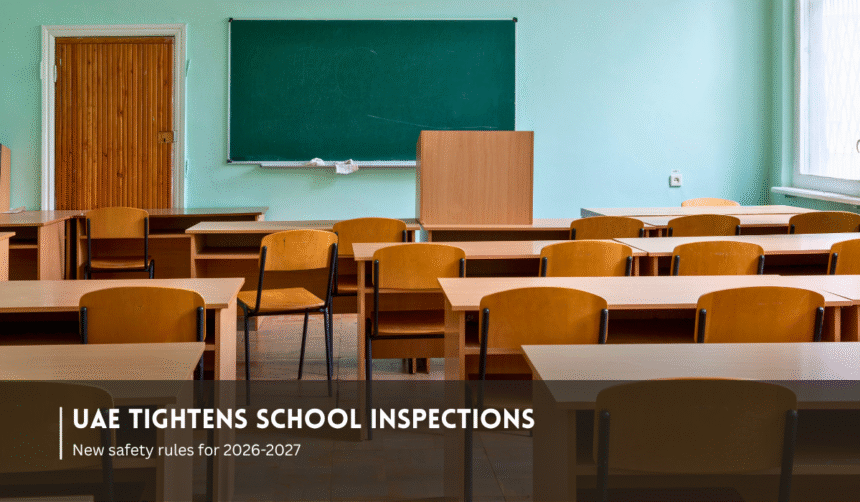 UAE classroom ahead of stricter school safety inspections