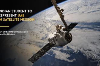 Indian student selected for UAE international satellite program.