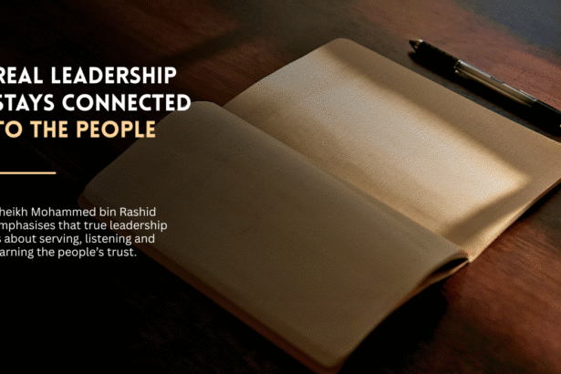 Sheikh Mohammed shares leadership lessons with Sheikh Hamdan.