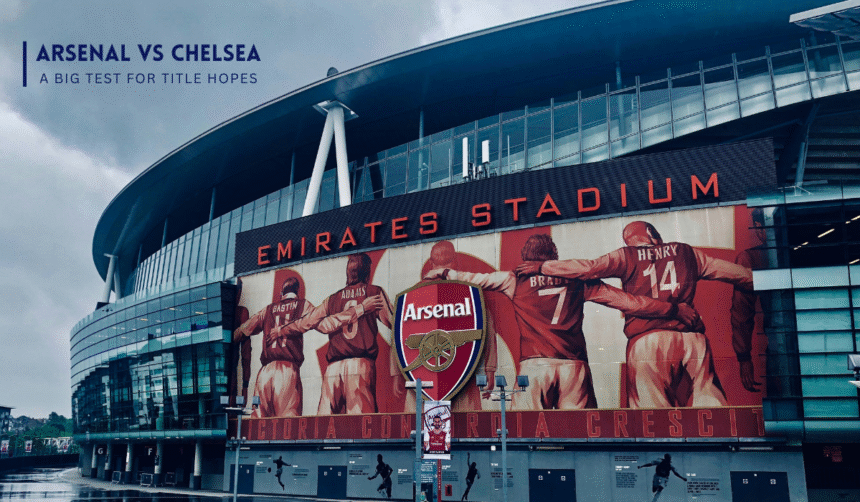 Arsenal face Chelsea at Emirates Stadium in a key Premier League London derby.