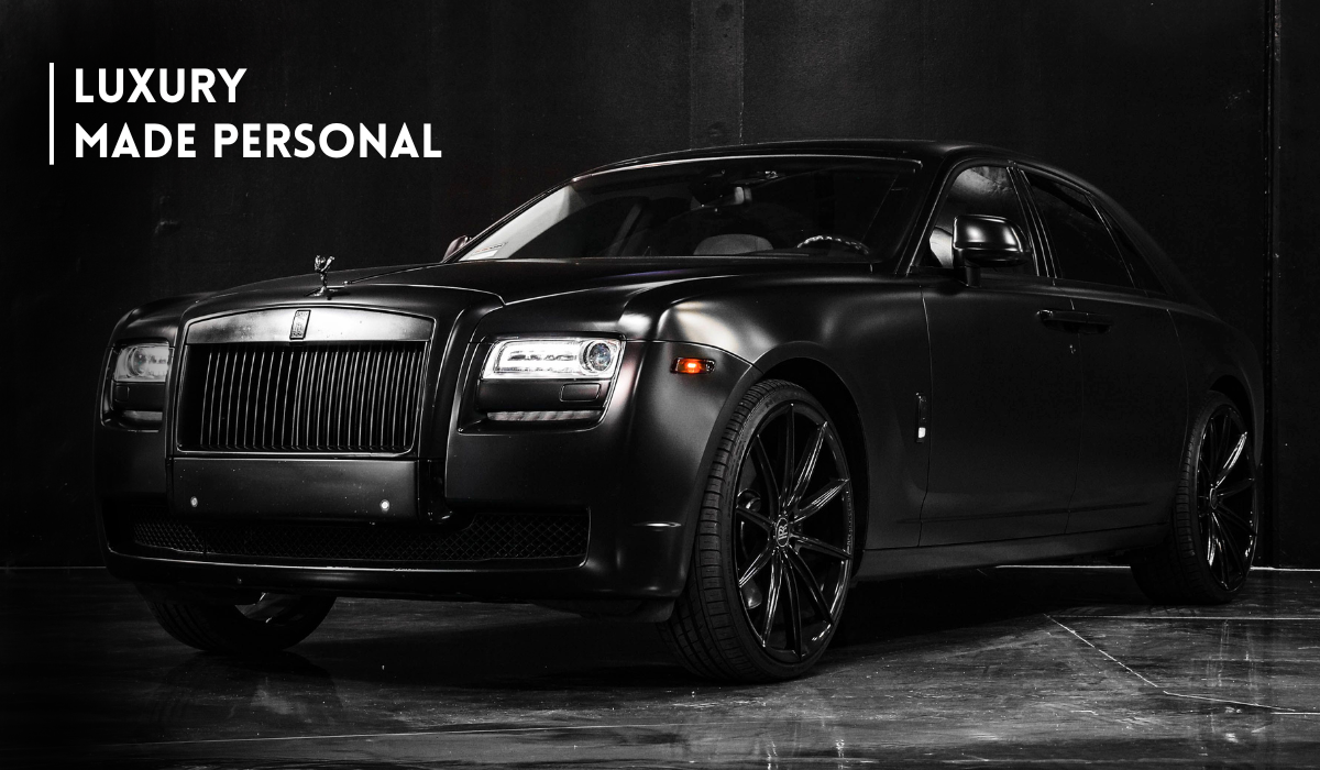 Rolls- Royce Private Office Dubai showcasing bespoke luxury car personalisation.