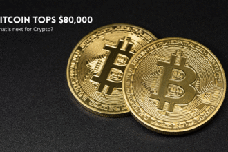 Bitcoin rises above $80,000 as crypto investors watch the next price move.
