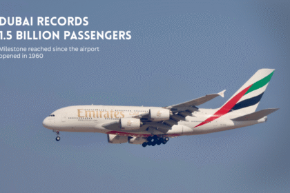 Dubai airport reaches 1.5 billion passengers.