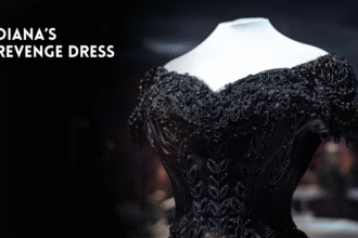 Princess Diana's iconic 'revenge dress' heads to auction.