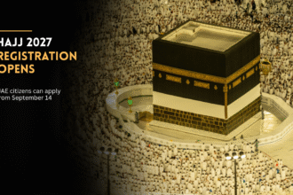 Kaaba in Mecca during Hajj.