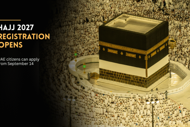 Kaaba in Mecca during Hajj.