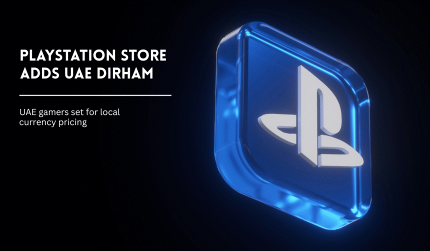 Playstation Store UAE to display game prices and payments in dirhams.