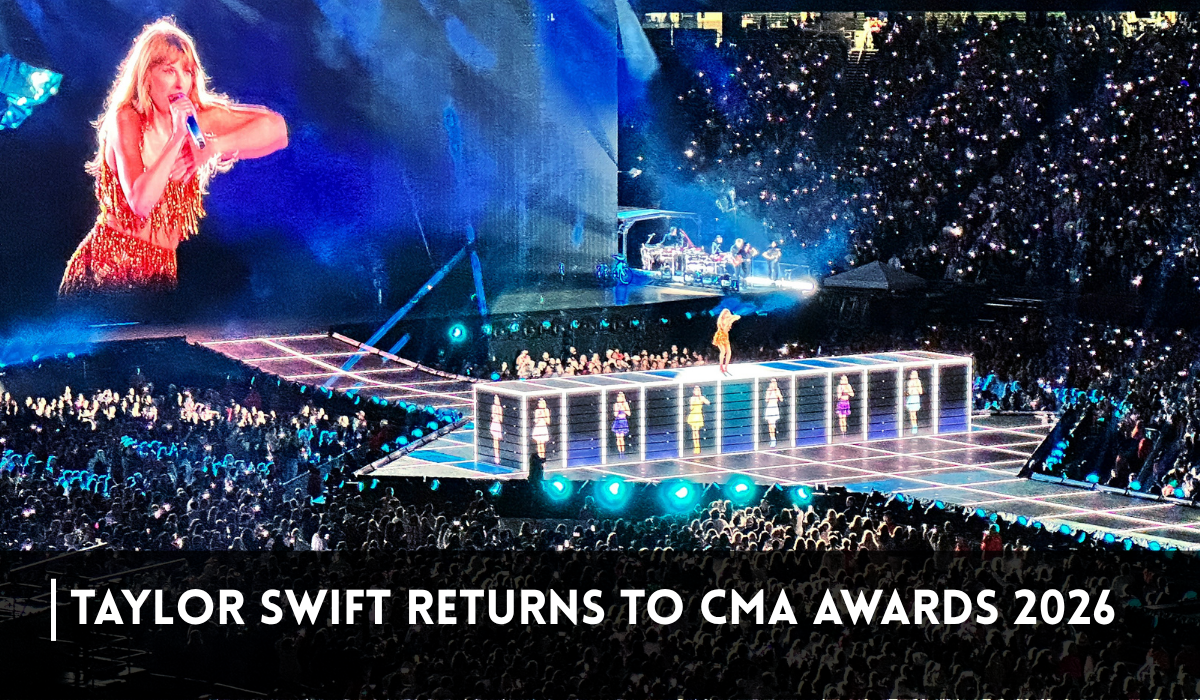 Taylor Swift returns to CMA Awards 2026.