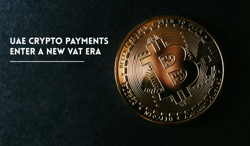 UAE introduces new VAT rules for cryptocurrency payments.