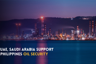 UAE and Saudi Arabia support Philippines oil security with new storage plans.