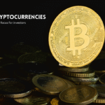 Bitcoin coin on cryptocurrency coins.