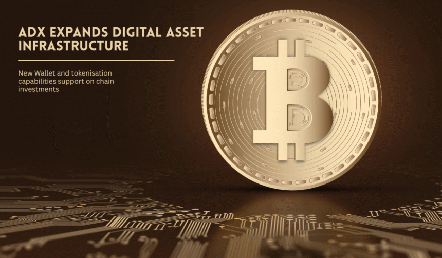 ADX digital asset wallet and tokenisation infrastructure.