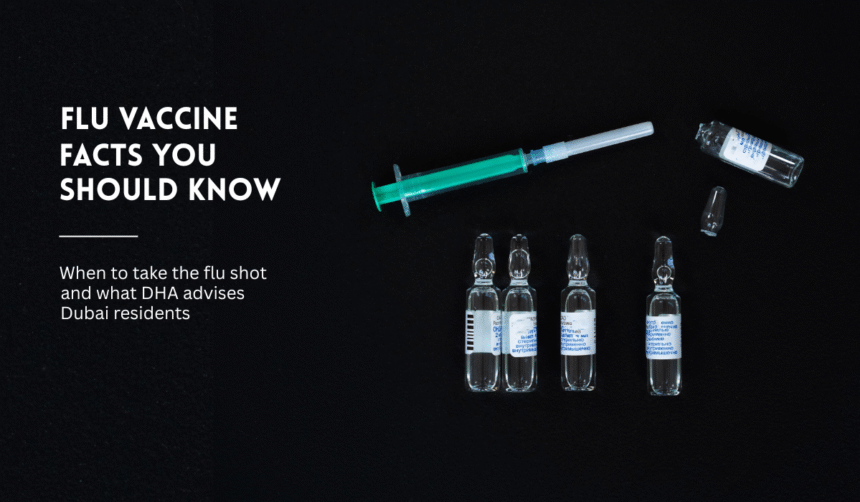 Dubai Health Authority shares flu vaccine advice ahead of flu season.