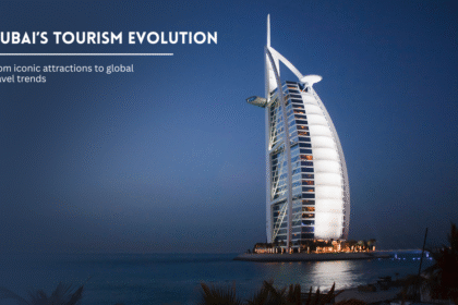 Burj Al Arab in Dubai at Night.