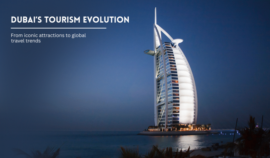 Burj Al Arab in Dubai at Night.