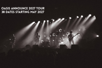 Oasis announce 38 date world tour starting May 2027.