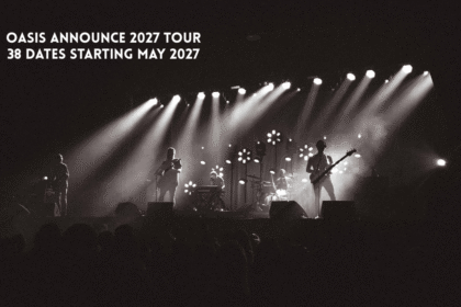Oasis announce 38 date world tour starting May 2027.