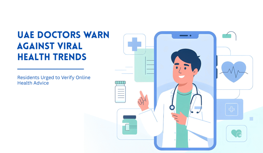 UAE doctors warn residents about viral health trends.