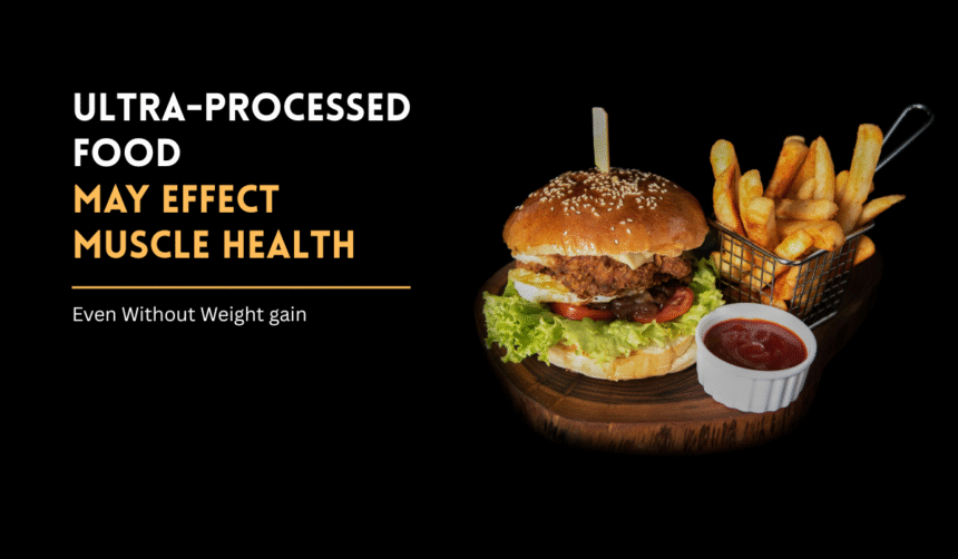 Ultra-processed food and muscle health.