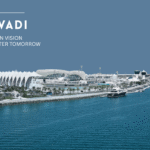 Yas Island waterfront and attractions in Abu Dhabi.