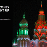 Global village drone show.